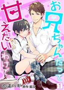 พี่ชายที่แสนดี [Antama] Onii-chan Datte Amaetai Wake de. – Otouto Café e Youkoso
